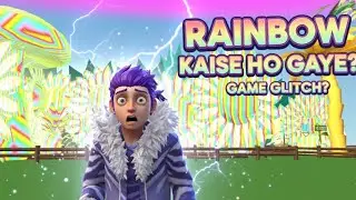 Free fire free garden ma Rainbow 🌈 tree glitch 🤯 .Howl Grew the Rainbow Tree Free Fire Free Garden!