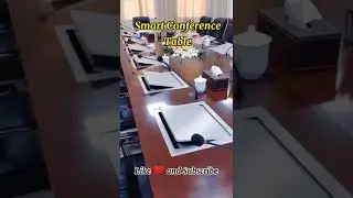 Smart Conference table #smart #technology #tech #inventions #shorts