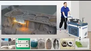 SFX Laser Cleaning Machine Automobile Metal Parts  Rust Oxide Painting Oil Removal