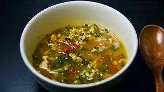Chicken and Kale Soup recipe | How to make kale soup | Healthy Recipes