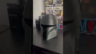 Boba Fett helmet WIP! #3d #cosplay #starwars