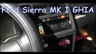 Ford Sierra MK I GHIA. Май 2022.