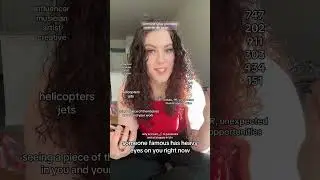someone famous has heavy eyes on you right now