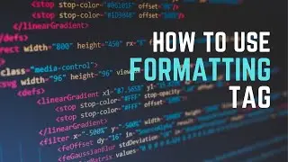 HTML5 tutorial - HTML formatting tags in Bangla/FixICT