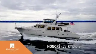 72' (21.95m) Offshore Yacht HONORÉ Walkthrough Sold By Worth Avenue Yachts