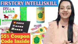 Best Language Series for Preschoolers | FirstCry Intelliskills Magnetic Spell & Learn Review