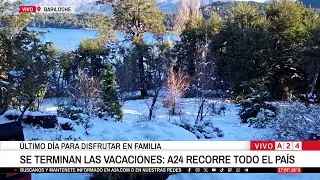 📍 TREMENDA NEVADA EN BARILOCHE: 85% DE OCUPACIÓN HOTELERA
