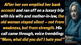  &ldquo;My Son Emptied My Bank Account&hellip; But He Forgot One Thing.&rdquo;