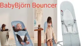 BabyBj&ouml;rn Bouncer Balance Soft, Light Gray Frame, Mesh,