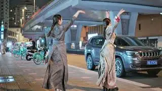 Fantasitic Tibetan Dance: Xiaoluo, Yang Xiuer 'Loga Bacho' 优秀锅庄舞：小罗、杨秀儿《罗嘉巴卓》