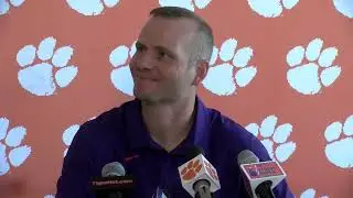 Brandon Streeter says Clemson offense needs to limit mistakes to increase efficiency