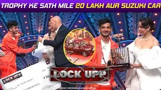 Lock Upp Finale: Munawar Ne Apne Naam Ki Trophy, Mile 20 Lakh Aur Suzuki Car Italy Jaane Ka Mauka