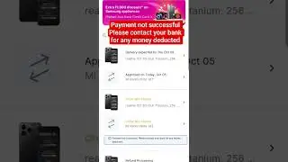 Payment not successful Please contact your bank for any money deducted#flipkart #problem