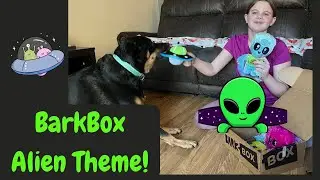 BarkBox Playlien January 2023 || 👽🛸Alien themed Dog Toys