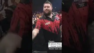 Price and Smith swap darts #180 #dart #darts #dartsnews #dartsport #lukelittler #pdc