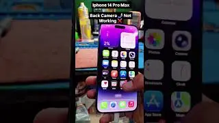 iPhone 14 Pro Max Back Camera Not Working | Real Repair Case 🔥#iphone14promax#iphone14