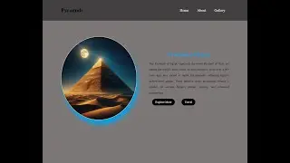 How TO Bulid a  Pyramids Project With Html | CSS Only