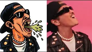 APT APATEU - Rose & Bruno Mars APT. Funny Drawing Meme