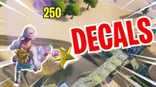 The BEST &ldquo;DECALS&rdquo; Fortnite Montage (Rarin)