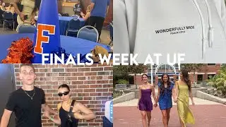 FINALS WEEK AT UF | MERCH?! baseball game, cheer banquet, stunting