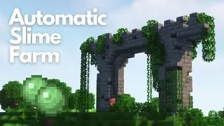AUTOMATIC SLIME FARM | Minecraft Tutorial | Java & Bedrock [1.21+]