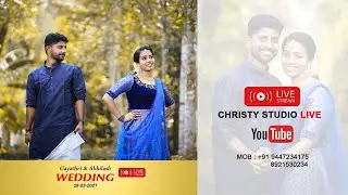 WEDDING CEREMONY OF GAYATHRI + ABHILASH