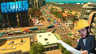 UMA CIDADE SEM INTERSEÇÕES!! 🚗 - Cities Skylines  - CONSERTANDO O TRANSITO