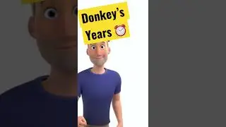 DONKEY&rsquo;S YEARS ⏰ #learnenglish #eslteacher #eslenglish #esl #learn