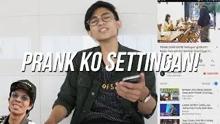 NGE PRANK KOK SETTINGAN??? ATTA HALILINTAR CUPU!!!