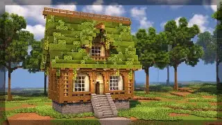 Minecraft: How to build an Overgrown House - Minecraft Tutorial