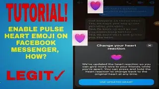 How To Enable Care Reaction And Heart Emoji On Facebook Messenger