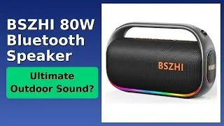 REVIEW (2026): BSZHI 80W Bluetooth Speaker. Features.