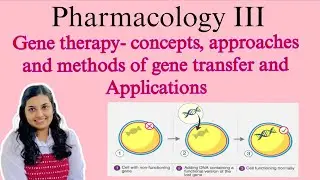 Gene Therapy Concepts, Approaches & Methods of Gene Transfer | Pharmacology 3 | B.Pharm 6th Sem