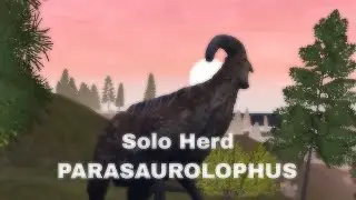PARASAUROLOPHUS SOLO HERD! - THE CURSED ISLE - SOLO HERDING
