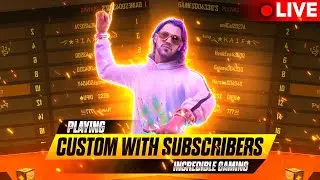 FREE FIRE LIVE CUSTOM ROOM | FF LIVE GIVEAWAY ? 🗿 ❤️ #freefire #fflive #freefire