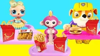 McDonalds Happy Meals Compilation with LOL Surprise Dolls, Paw Patrol, PJ Masks, Fingerlings