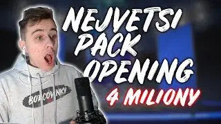 MŮJ NEJVĚT&Scaron;&Iacute; PACK OPENING V ŽIVOTĚ 😱 4 MILIONY! 🔥