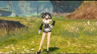 Tales of Berseria - Maid Costume DLC (Velvet) Gameplay