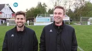 Manuel Hasel, Florian Benz  - SV Spielberg - zum Spiel vs. FC-Astoria Walldorf II am 28.4.2017