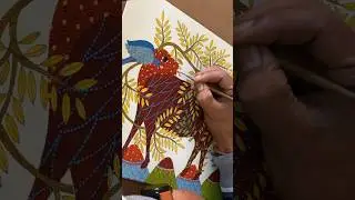 Make a Gond Painting in our Gond Workshop! Comment to Join! Easy Gond Painting for Beginners!