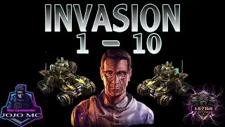 War Commander : Invasion 1 -10 Waves 16th April 2021