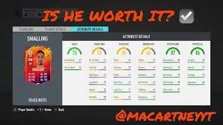 IS 85 HEADLINERS SBC CHRIS SMALLING WORTH IT? | 85 HEADLINERS SBC SMALLING PLAYER REVIEW! #FIFA20