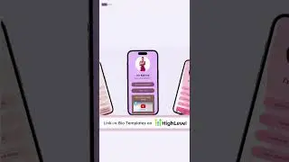 HighLevel - FREE Link in Bio Page Template using HighLevel #gohighlevel #jadosagency #linkinbio