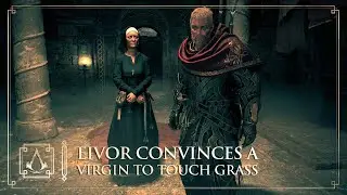 Eivor convinces a basement dwelling virgin to touch grass | Assassin's Creed Valhalla