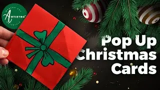 How To Make A Pop Up Card | Simple Christmas Card Idea For Kids And Adults