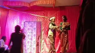 सभ्या आणि देवांगनाची जोडी करंजी येथील महिला दंडार 