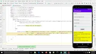 Android EditText Example  set text android application