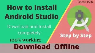 How to Download & Install Android Studio with SDK Offline 2020 - No Need to wait hours