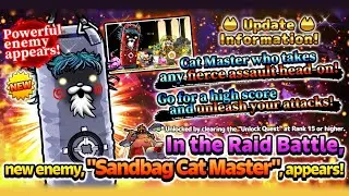 Raid Boss Battle: Sandbag Cat Master Showcase | Cats The Commander