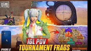 IGL POV 60 Fps Tournament Frags 🔥 | BGMI Competitive Scrims #bgis2026